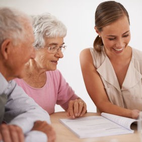 She knows how to set them at ease Senior Moving Help - Move Management Services - Potomac Concierge